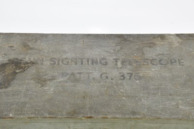 Lot 1233 - A World War II gun sighting telescope,...