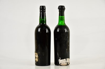 Lot 826 - PORT; two vintage bottles including Cockburn's...