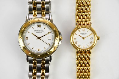 Lot 642 - RAYMOND WEIL; a gentleman's stainless steel...