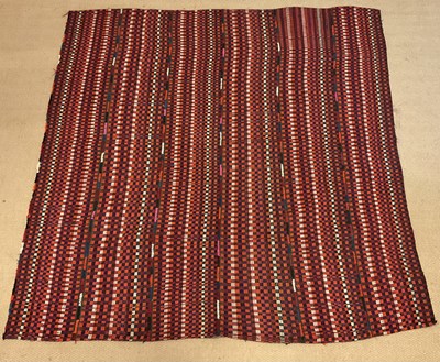 Lot 695 - A circa 1940 traditional hand woven Iranian...