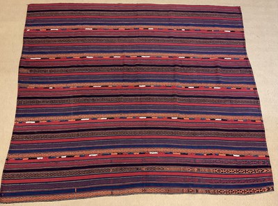 Lot 696 - A circa 1930 traditional hand woven Iranian...