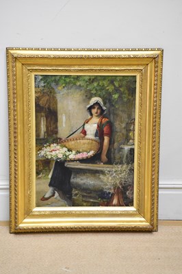 Lot 772 - ROBERT WALKER MACBETH RA (1848-1910); oil on...