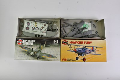 Lot 149 - AIRFIX; a collection of eight model aircraft...