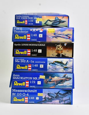 Lot 152 - REVELL; a collection of eleven model aircraft...