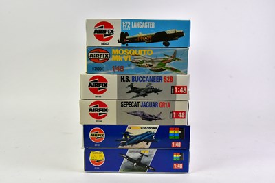 Lot 139 - AIRFIX; a collection of twelve model aircraft...