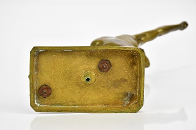 Lot 1713 - After Kneisel, a bronze model of a male...