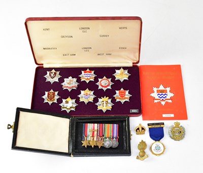 Lot 429 - A set of WWII miniatures comprising 1939-45...