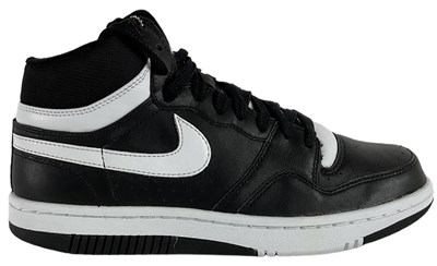 Lot 30 - NIKE; a pair of black and white Court Force...