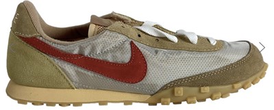 Lot 57 - NIKE; a pair of Waffle Racer 7 trainers, in...