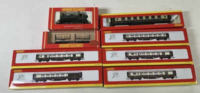 Lot 190 - HORNBY; a GWR 0-6-0 2721 locomotive, together...