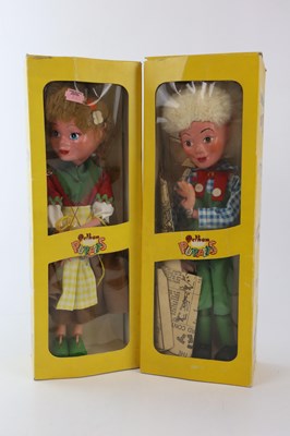 Lot 162 - PELHAM; 'Hansel' and 'Gretel' puppets, both...