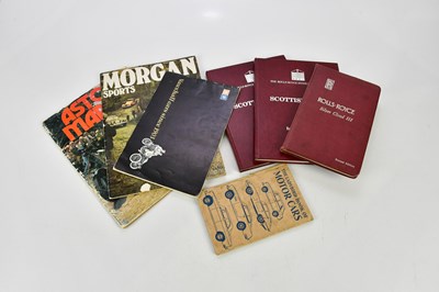 Lot 570 - A small collection of assorted motoring books...