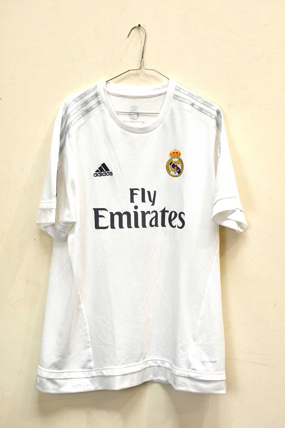 Lot 1836 - CHRISTIANO RONALDO; a signed Real Madrid...