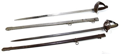 Lot 465 - A George V infantry officer's sword with...