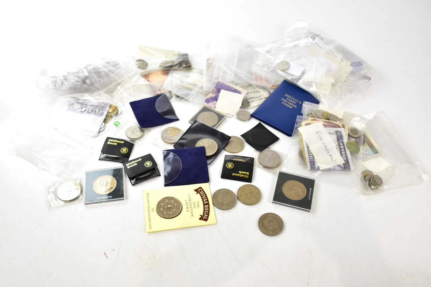 Lot 2650 - A collection of English and Continental coins,...