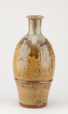 Lot 290 - JIM MALONE (born 1946); a tall stoneware...