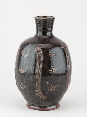 Lot 271 - JIM MALONE (born 1946); a stoneware bottle...