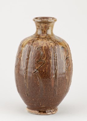 Lot 266 - JIM MALONE (born 1946); a stoneware bottle...