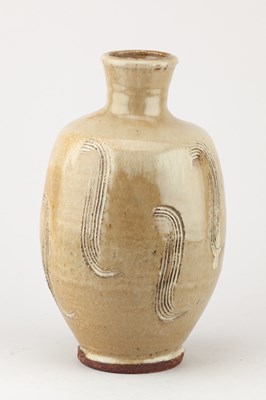 Lot 269 - JIM MALONE (born 1946); a stoneware bottle...