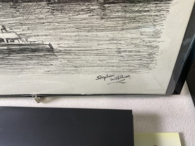 Lot 395 - STEPHEN WILTSHIRE; original pencil study, 'At...
