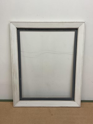 Lot 431 - A large contemporary painted picture frame,...