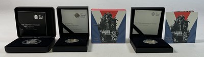 Lot 507 - ROYAL MINT; two £2 Silver Proof Coins,...