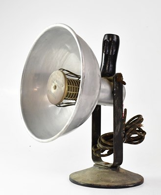 Lot 120 - A vintage Infrared heat lamp, height 32cm.