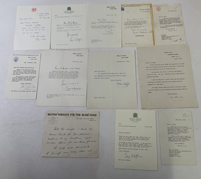 Lot 344 - A handwritten speech/letter by Antony Eden on...