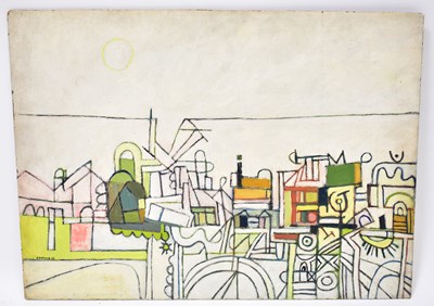 Lot 600 - COLIN FIFIELD (1940-2022); oil on board,...