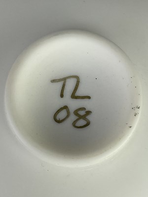 Lot 771 - TONY LAVERICK (born 1961); a white porcelain...