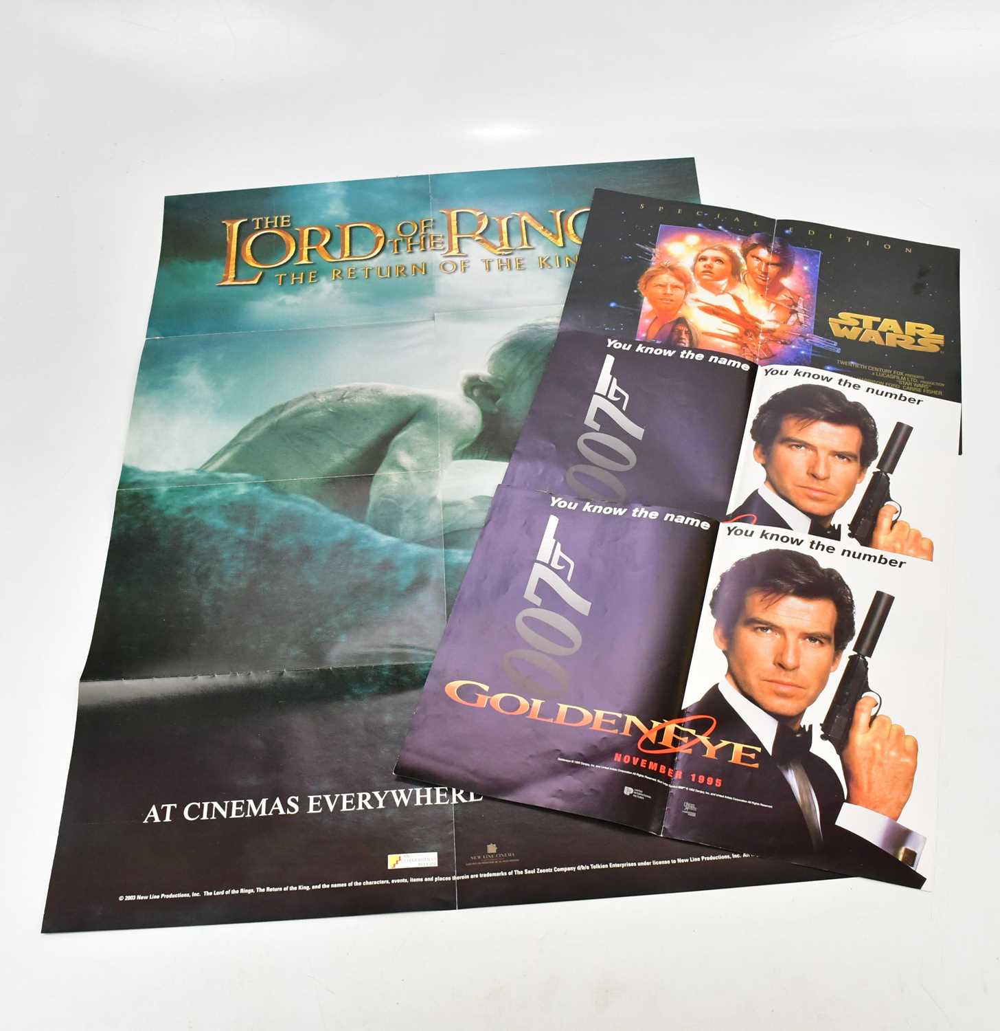 Lot 1816 - A collection of posters to include two James...