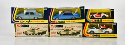 Lot 920 - CORGI; a collection of vehicles comprising...