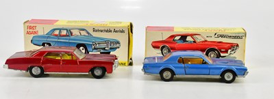 Lot 942 - DINKY; a Ford Mercury Cougar, with a Pontiac...