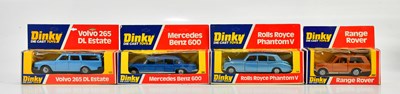 Lot 943 - DINKY; a collection of four diecast vehicles...