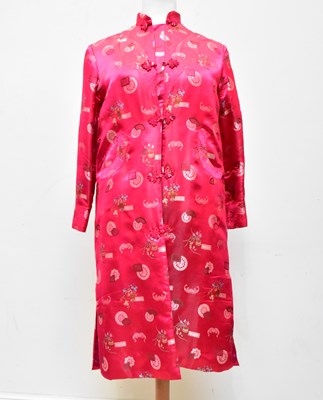 Lot 923 - A reversible quilted vintage Peony Brand...