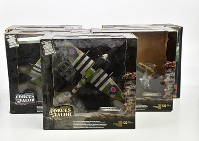 Lot 201 - FORCES OF VALOR; a group of five diecast model...