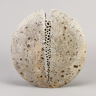 Lot 36 - ALAN WALLWORK (1931-2019); a stoneware split...