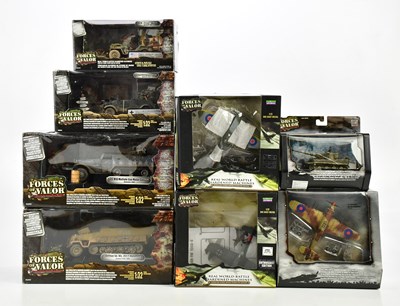 Lot 213 - FORCES OF VALOR; a collection of diecast...