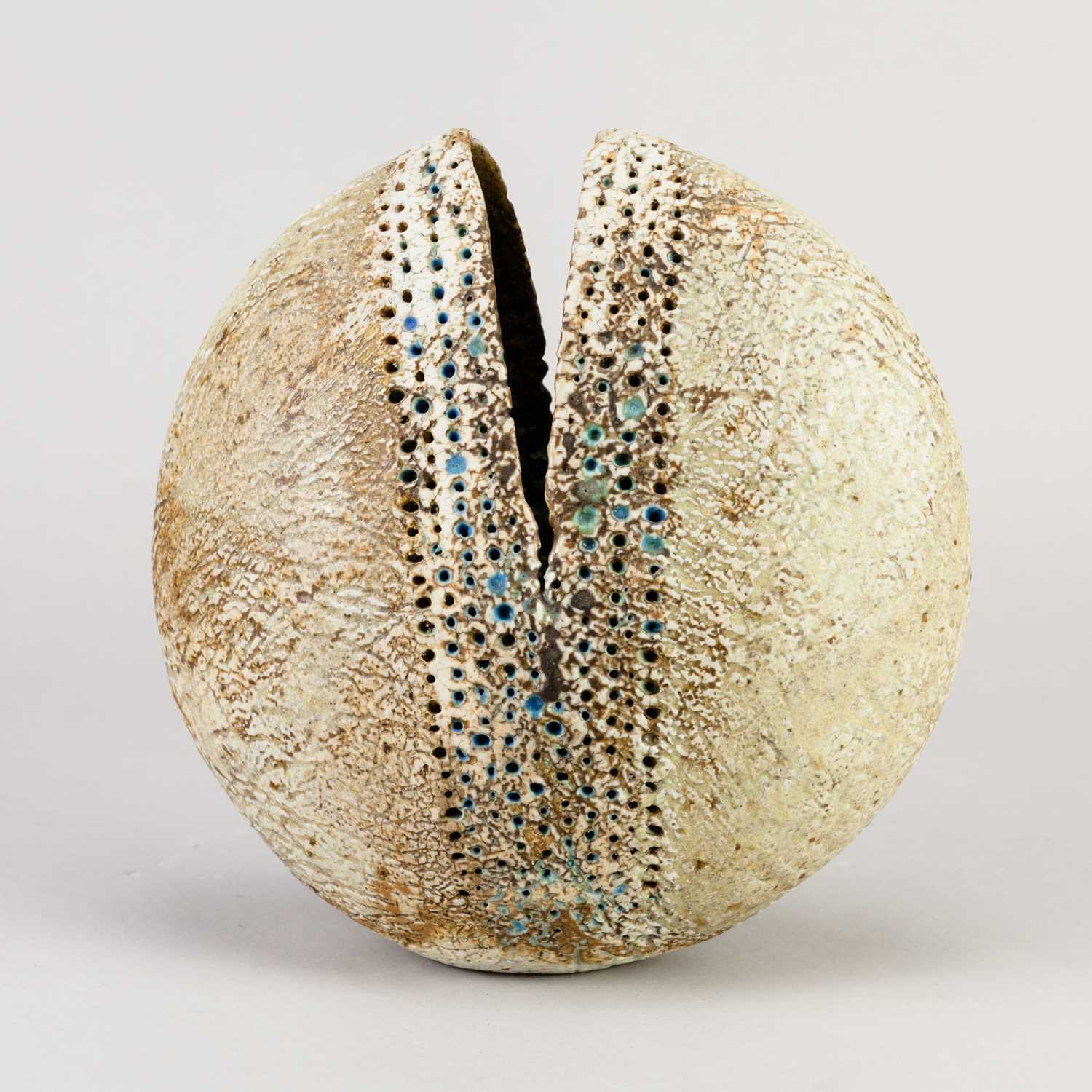 Lot 35 - ALAN WALLWORK (1931-2019); a stoneware split