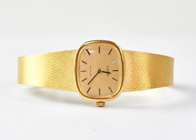 Lot 961 - TISSOT; a ladies' Stylist vintage 18ct gold...