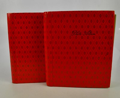 Lot 640 - Two albums containing a collection of assorted...