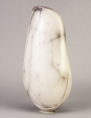 Lot 61 - ANTONIA SALMON (born 1959); a smoke fired and...