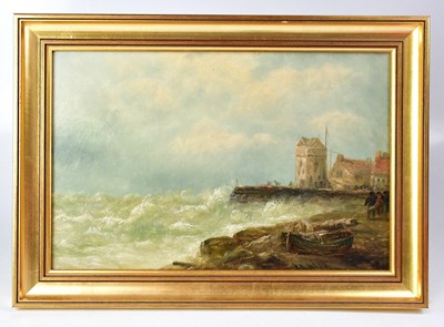 Lot 456 - H. A. WHITTLE (19th century); oil on board, 'A...