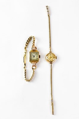 Lot 953 - Two ladies' cocktail watches comprising a Boma...