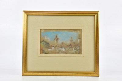 Lot 700 - HERCULES BRABAZON BRABAZON (1821-1906); pastel...