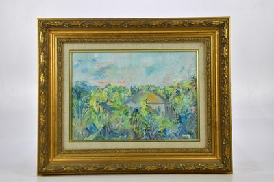 Lot 848 - ROSALEEN ORR; oil on canvas, 'Midsummer Morn',...