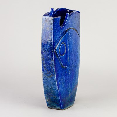 Lot 709 - SHAUN HALL (born 1971); a raku sculptural...