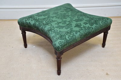 Lot 1095 - A reproduction Victorian style X-frame...