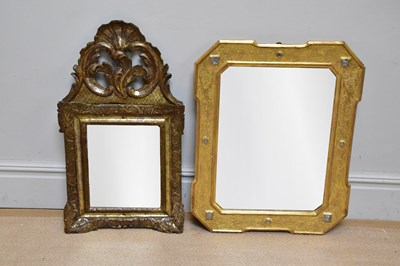 Lot 1232 - A late 19th/early 20th century gilt framed...