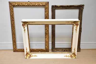 Lot 777 - Three 19th century and later frames including...